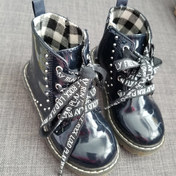 Zara Shoes Zara Toddler Girl Combat Boots Poshmark